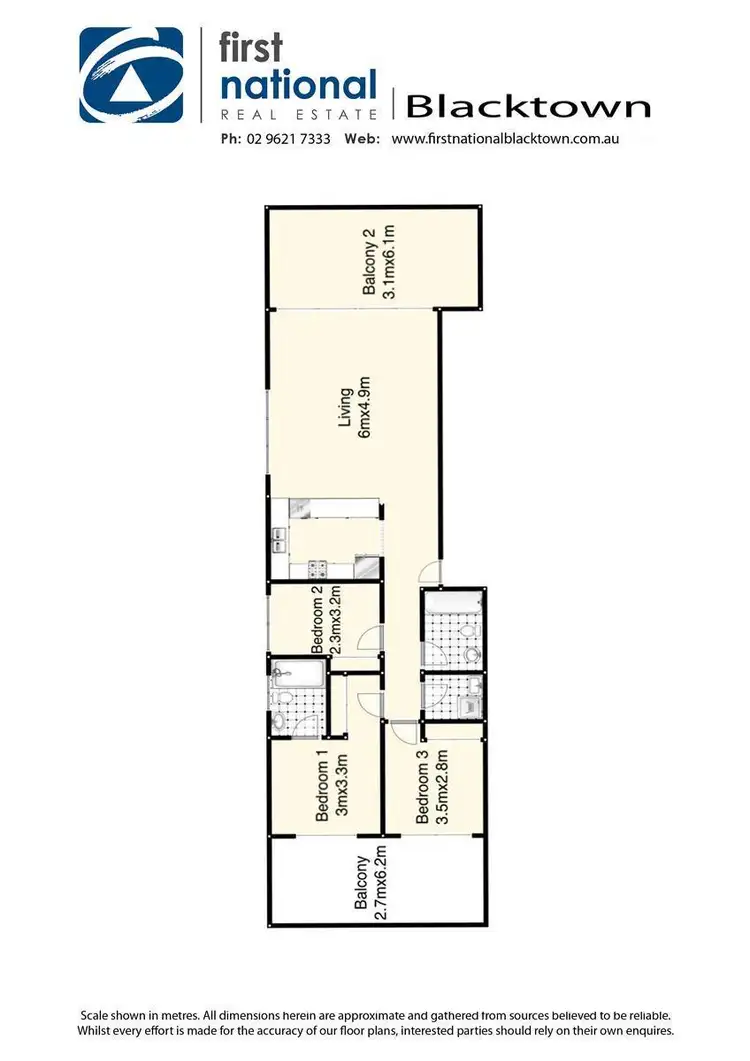 Floorplan of Homely apartment listing, 36/254 Beames Avenue, Mount Druitt NSW 2770