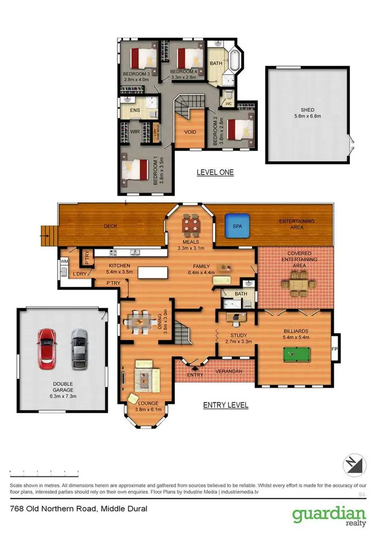Floorplan of Homely house listing, 768 Old Northern Road, Middle Dural NSW 2158