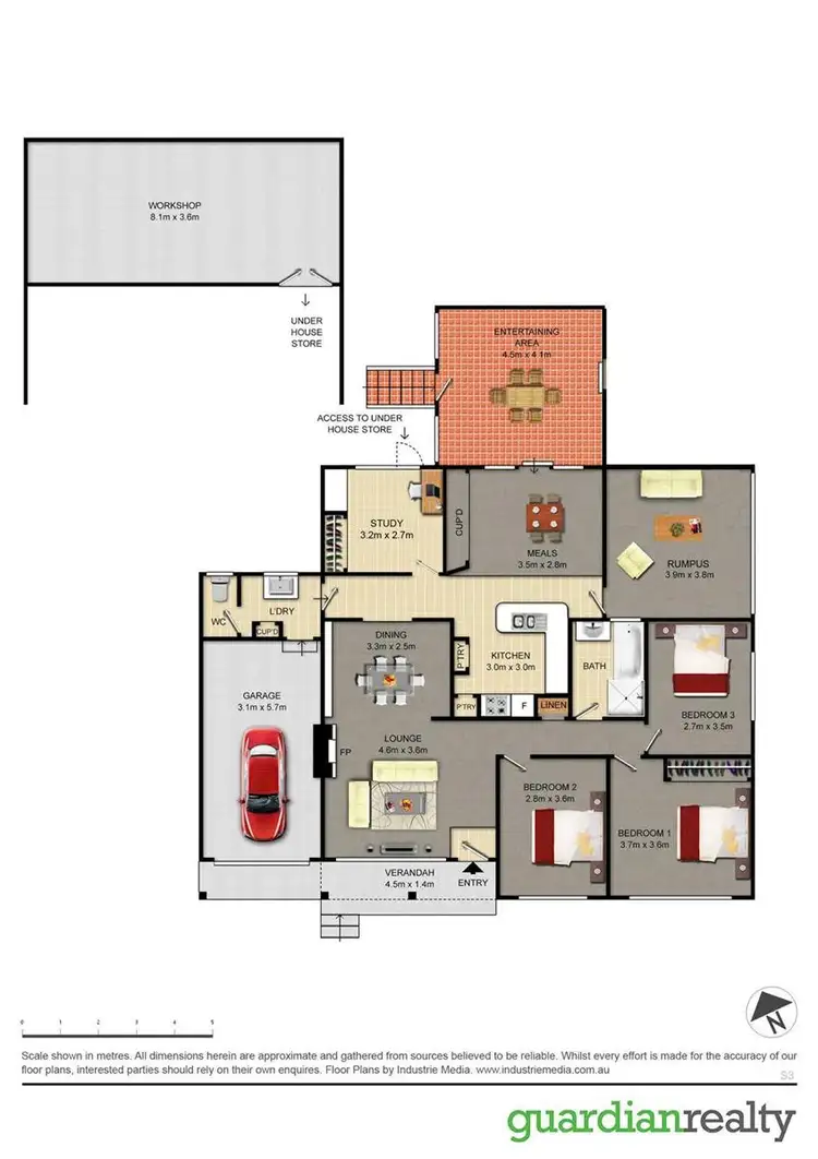 Floorplan of Homely house listing, Address available on request