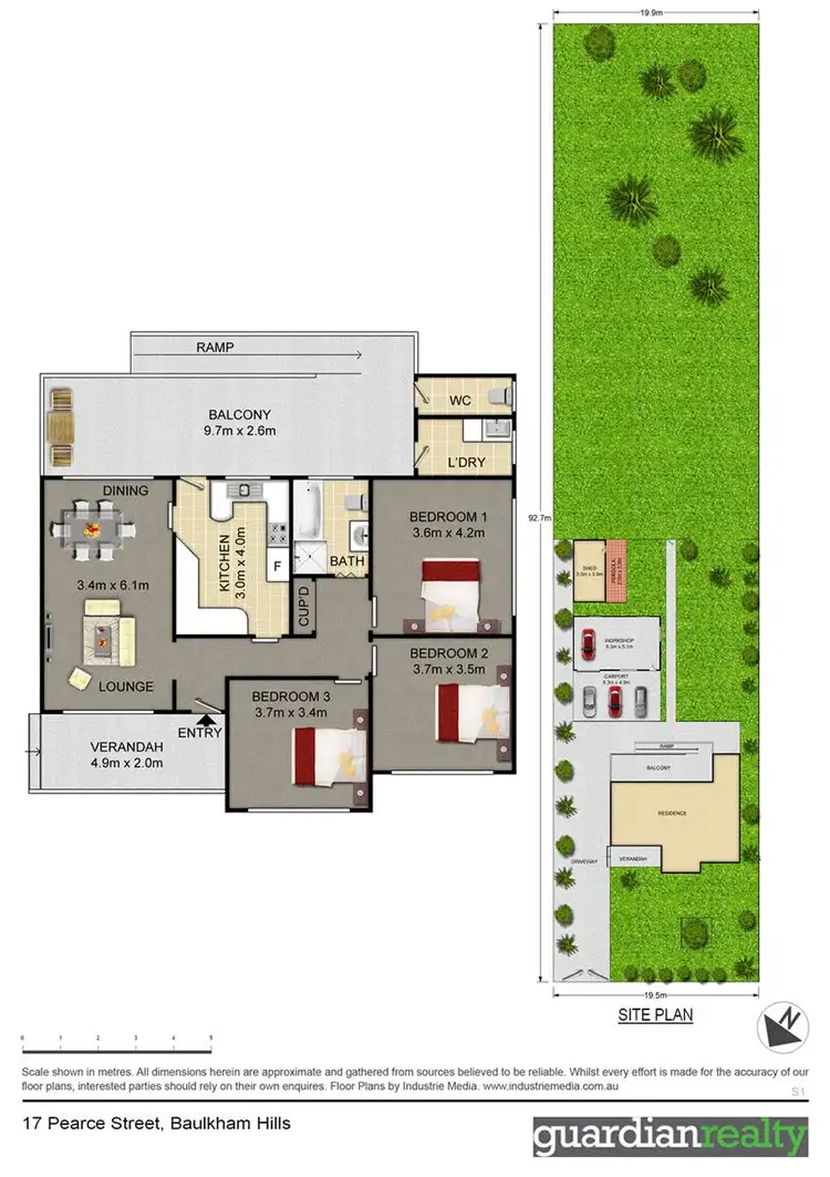Floorplan of Homely house listing, Address available on request