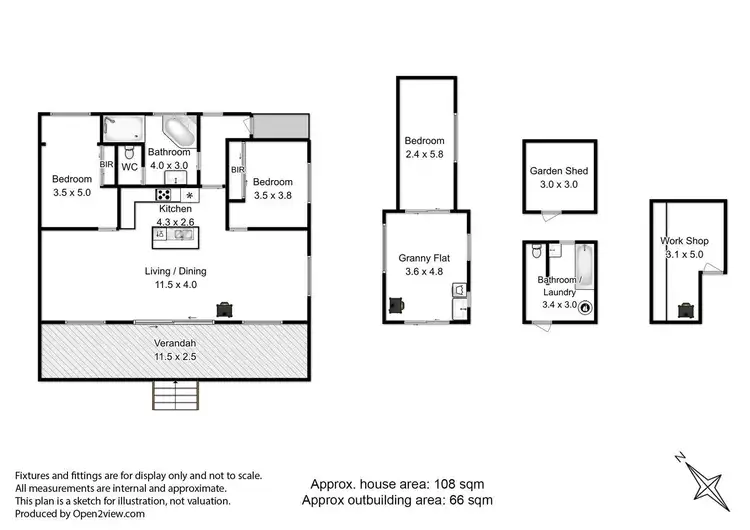 Floorplan of Homely house listing, 4 Sandrock Loop, Abels Bay TAS 7112
