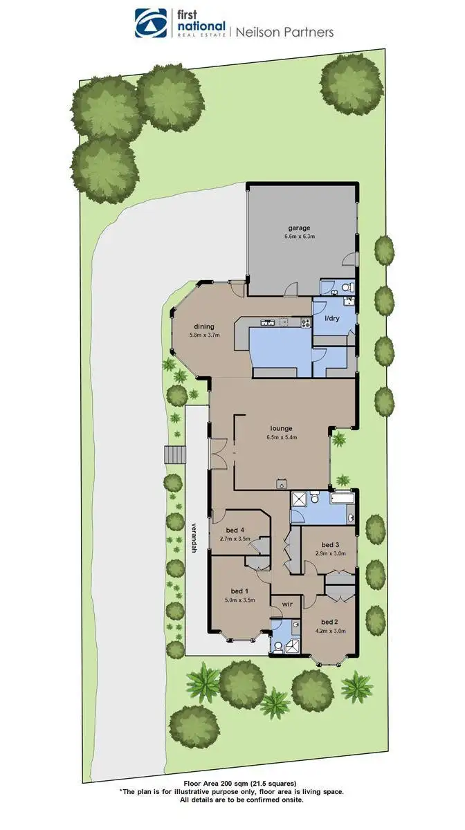 Floorplan of Homely house listing, 2 Biralee Court, Berwick VIC 3806
