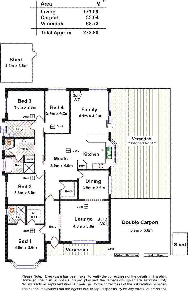 Floorplan of Homely house listing, 79 Beckham Rise, Craigmore SA 5114