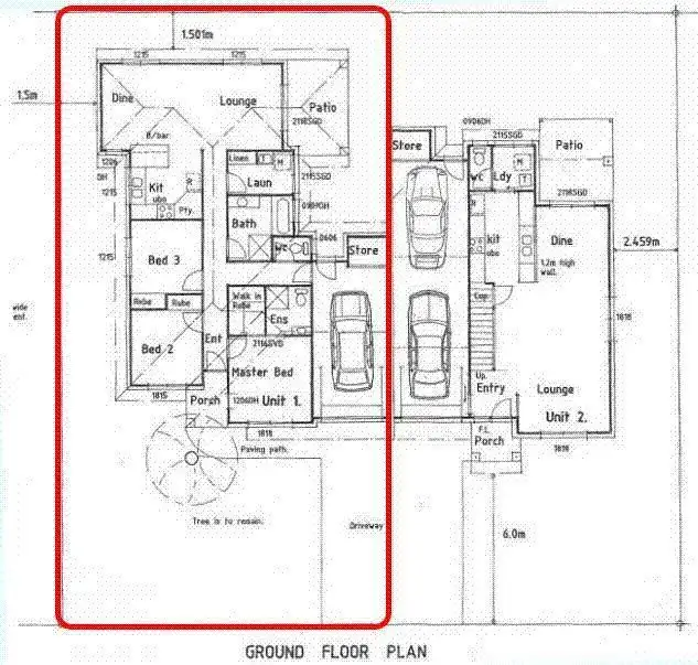 Floorplan of Homely townhouse listing, 1/94A Shailer Road, Shailer Park QLD 4128