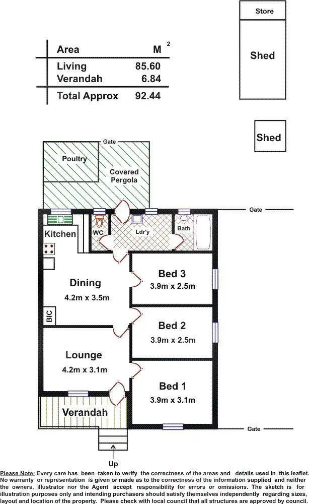 Floorplan of Homely house listing, 689 Military Road, Taperoo SA 5017