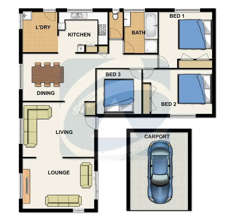 Floorplan of Homely house listing, Address available on request