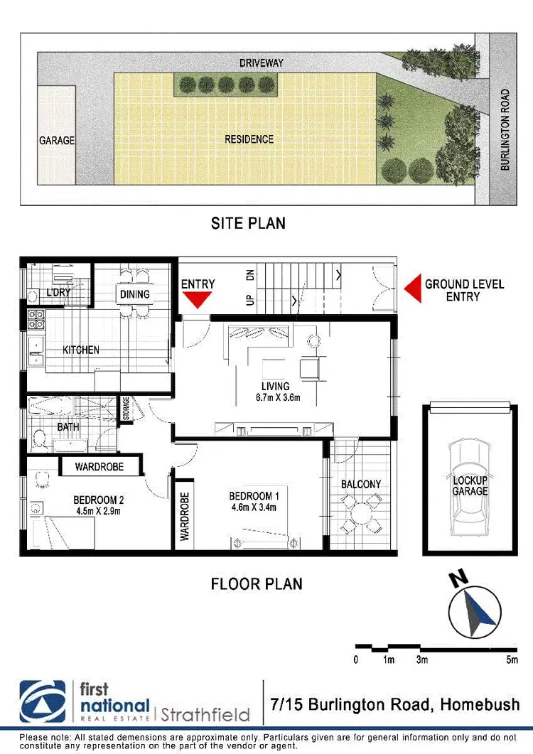 Floorplan of Homely apartment listing, 7/15 Burlington Road, Homebush NSW 2140