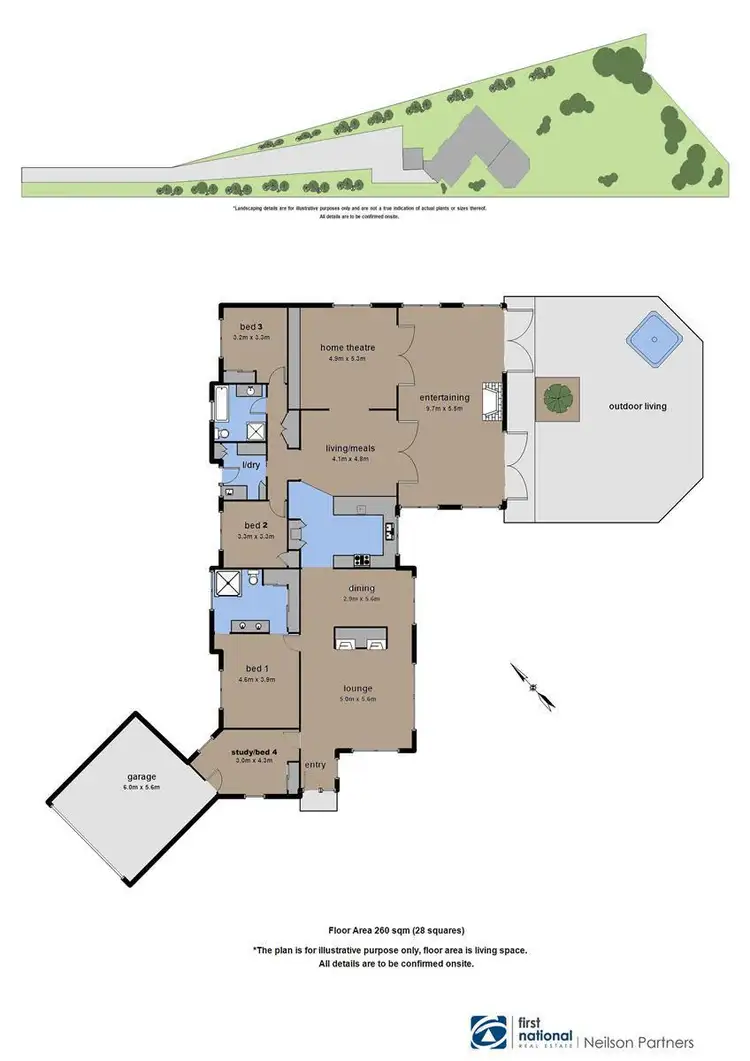Floorplan of Homely house listing, 20 Randle Court, Narre Warren North VIC 3804