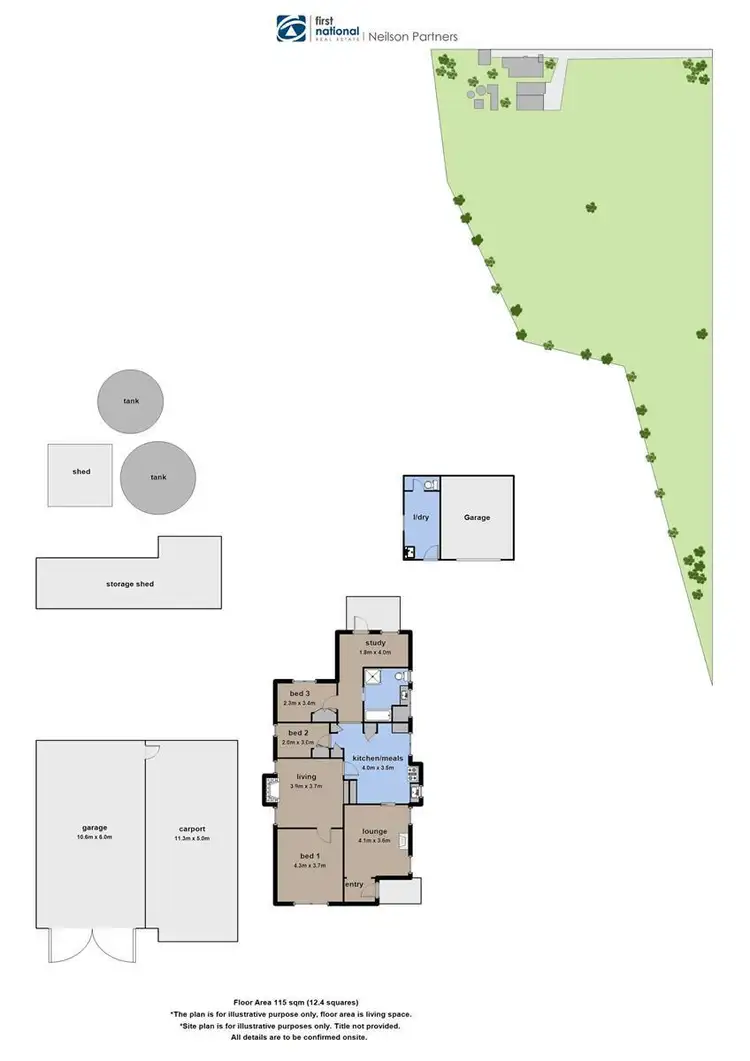 Floorplan of Homely house listing, 61 Ingram Road, Nar Nar Goon North VIC 3812