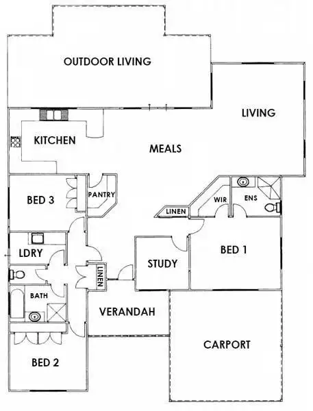 Floorplan of Homely house listing, 6 Honeyeater Loop, Djugun WA 6725