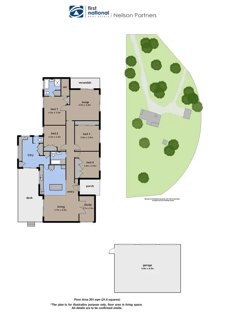Floorplan of Homely rural property listing, 57 Girrawheen Road, Maryknoll VIC 3812