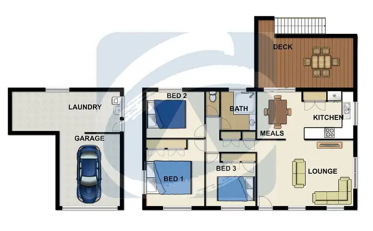 Floorplan of Homely house listing, Address available on request