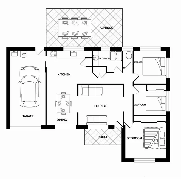 Floorplan of Homely house listing, 28 Boronia Avenue, Daisy Hill QLD 4127