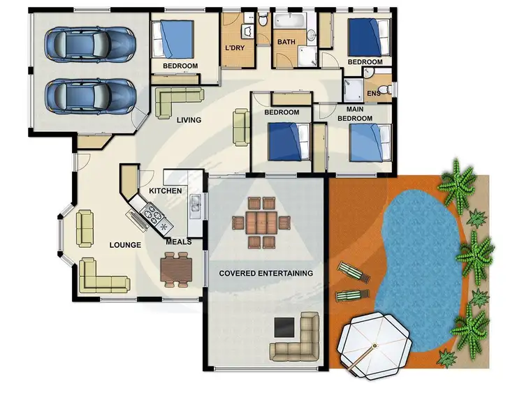 Floorplan of Homely house listing, Address available on request