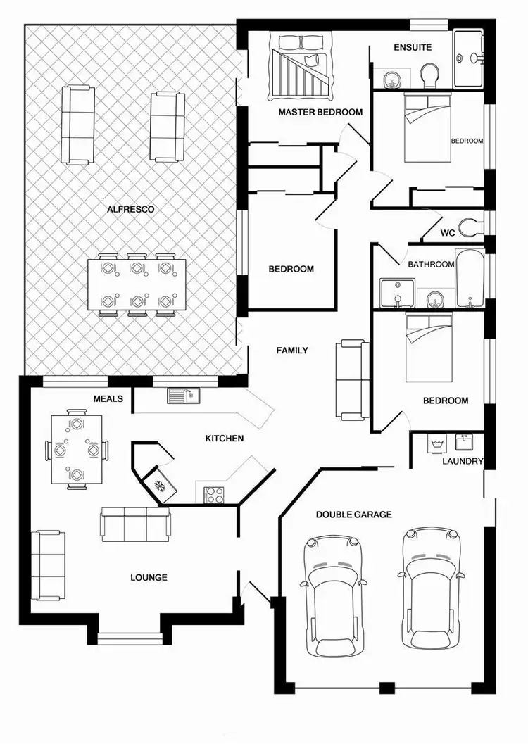 Floorplan of Homely house listing, 38 Sheffield Place, Kuraby QLD 4112
