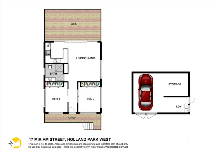 Floorplan of Homely house listing, 17 Miriam Street, Holland Park West QLD 4121