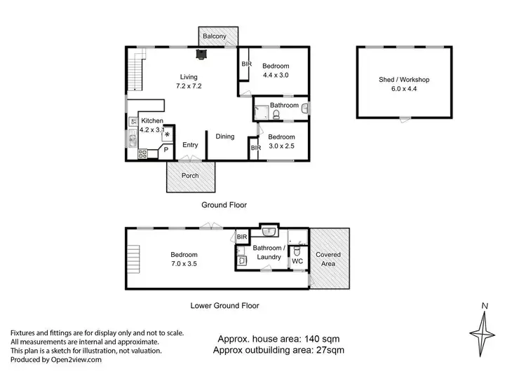 Floorplan of Homely house listing, 271 Cross Road, Gardners Bay TAS 7112