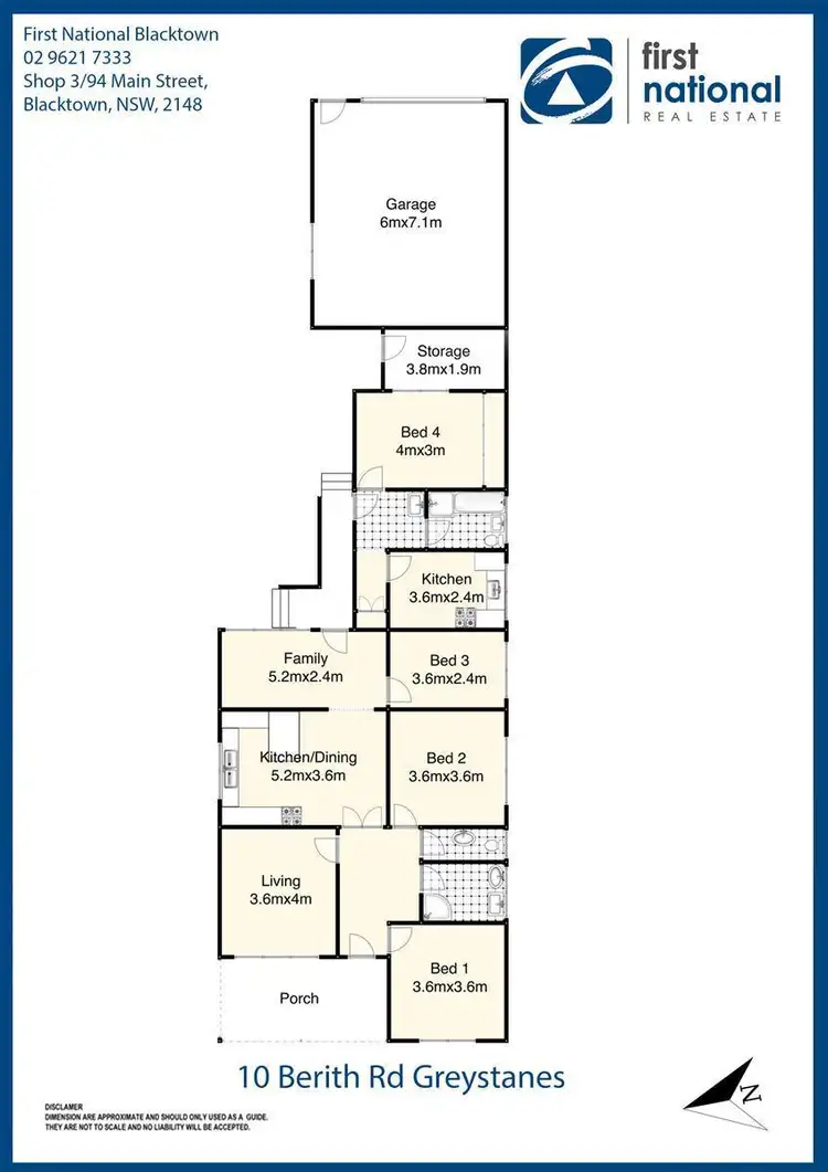 Floorplan of Homely house listing, 10 Berith Road, Greystanes NSW 2145