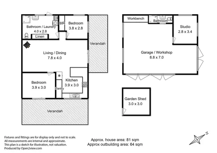 Floorplan of Homely house listing, 12 Rothwell Street, Dover TAS 7117