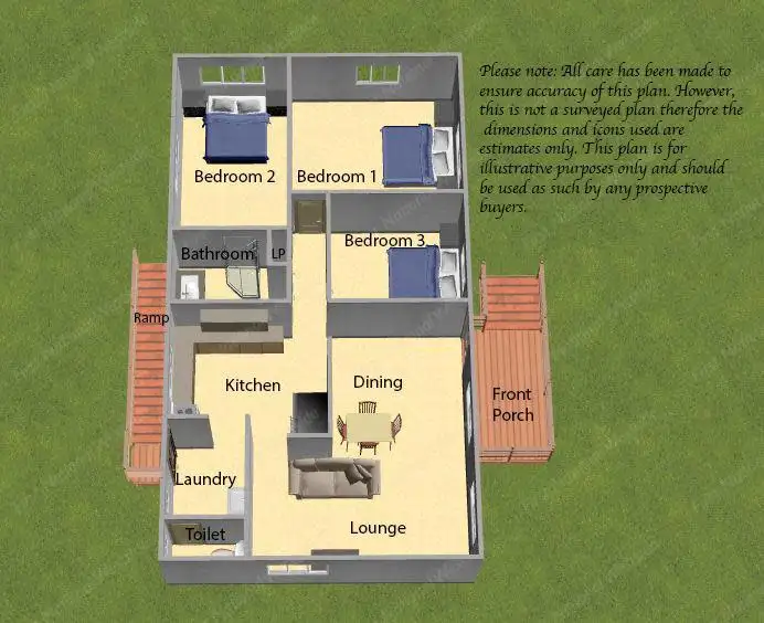 Floorplan of Homely house listing, 18 Janice Street, Gailes QLD 4300