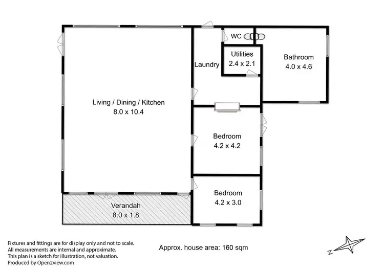 Floorplan of Homely house listing, 40 Clarks Road, Cradoc TAS 7109