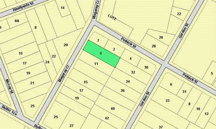 Floorplan of Homely land listing, LOT 119/9 Magarey Crescent, Naracoorte SA 5271