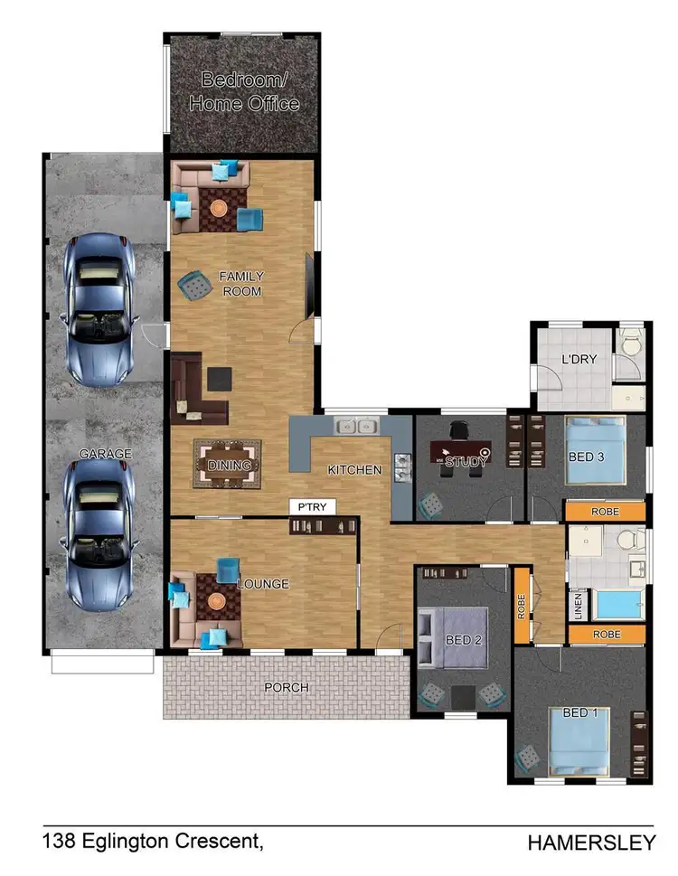 Floorplan of Homely house listing, 138 Eglinton Crescent, Hamersley WA 6022