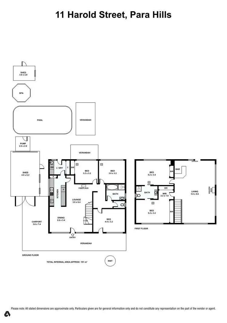 Floorplan of Homely house listing, 11 Harold Street, Para Hills SA 5096