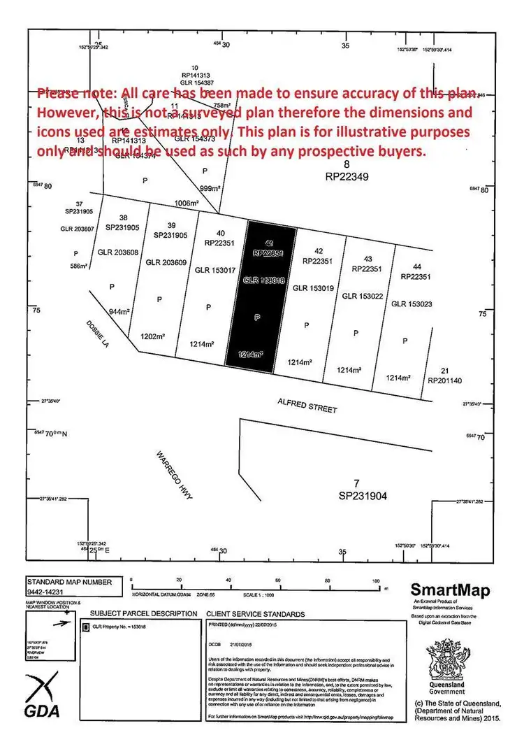 Floorplan of Homely land listing, LOT 41/59 Alfred Street, Riverview QLD 4303