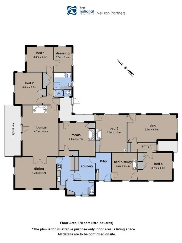 Floorplan of Homely house listing, 40-42 King Road, Harkaway VIC 3806