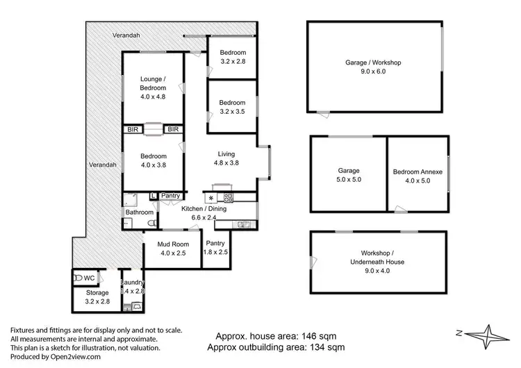 Floorplan of Homely house listing, 352 Esperance Coast Road, Brooks Bay TAS 7116