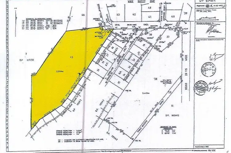 Floorplan of Homely land listing, 10 Opal Crescent, Lismore Heights NSW 2480