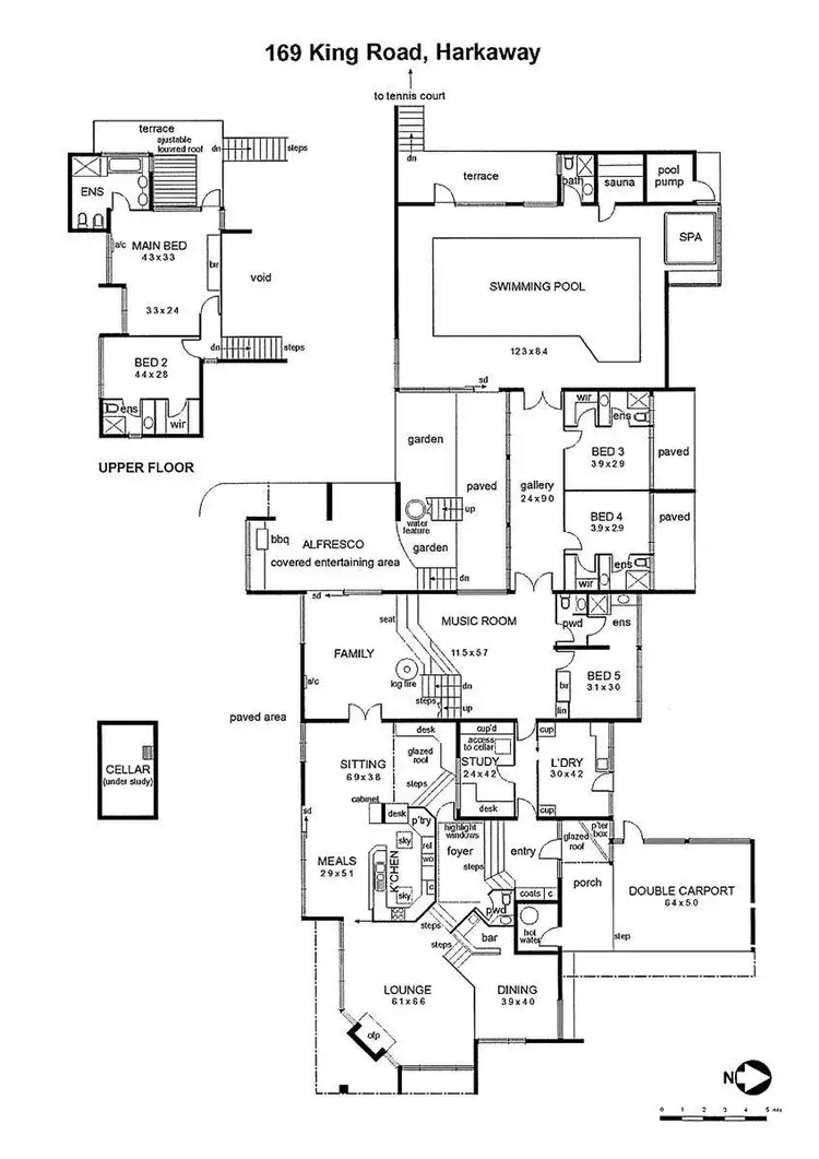 Floorplan of Homely house listing, 169 King Road, Harkaway VIC 3806