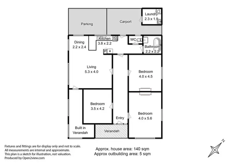 Floorplan of Homely house listing, 1/97 Main Street, Huonville TAS 7109
