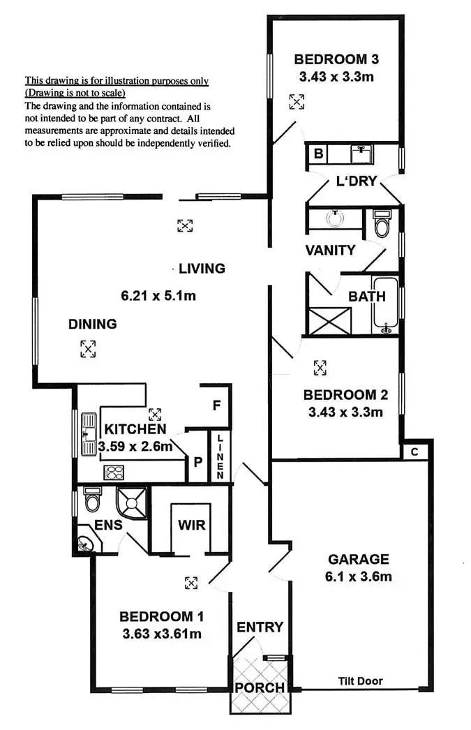 Floorplan of Homely house listing, 33B Shearer Avenue, Seacombe Gardens SA 5047
