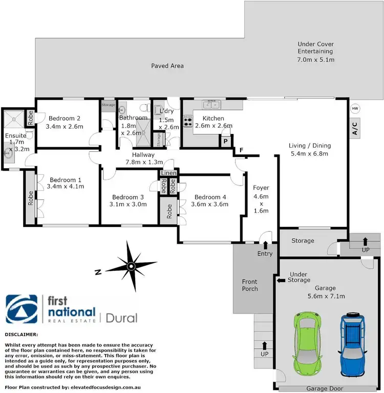 Floorplan of Homely house listing, 8 Gardiner Road, Galston NSW 2159