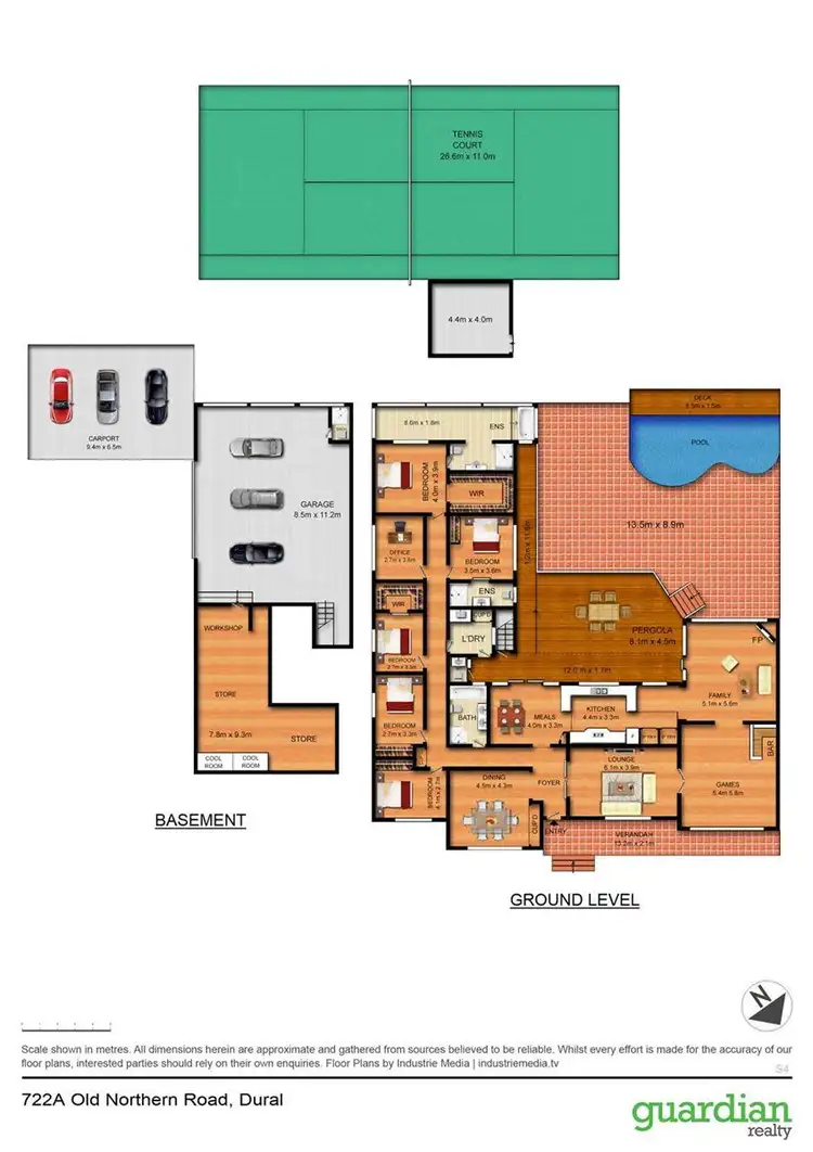 Floorplan of Homely house listing, 722a Old Northern Road, Dural NSW 2158