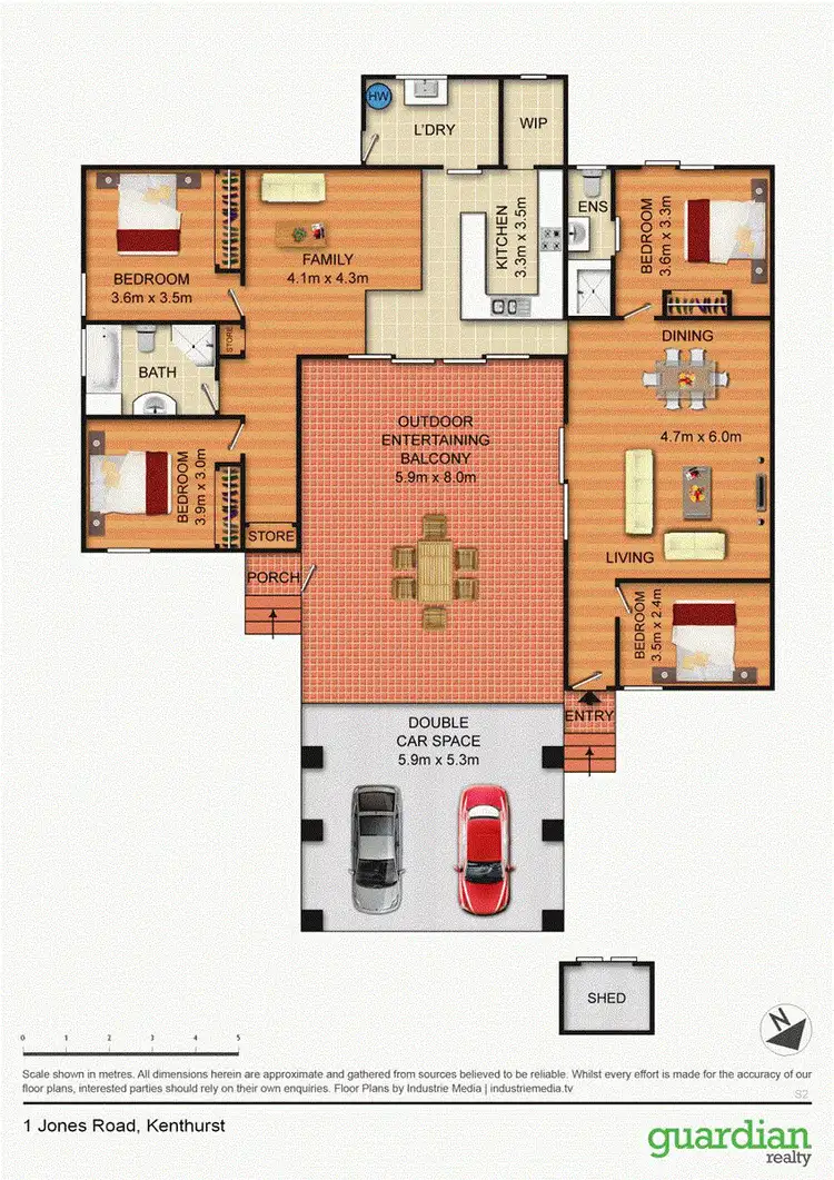 Floorplan of Homely house listing, Address available on request
