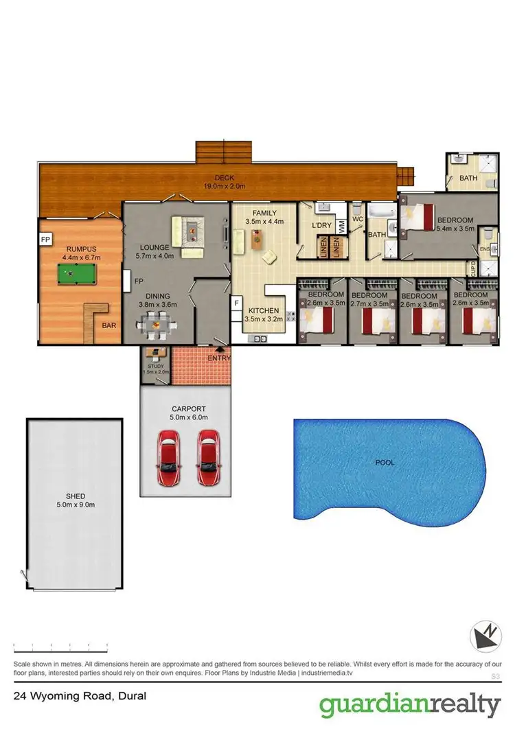 Floorplan of Homely house listing, Address available on request