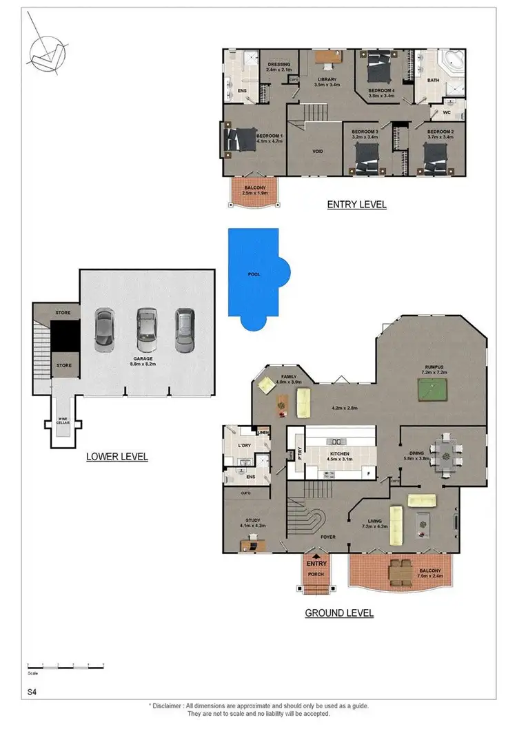 Floorplan of Homely house listing, Address available on request