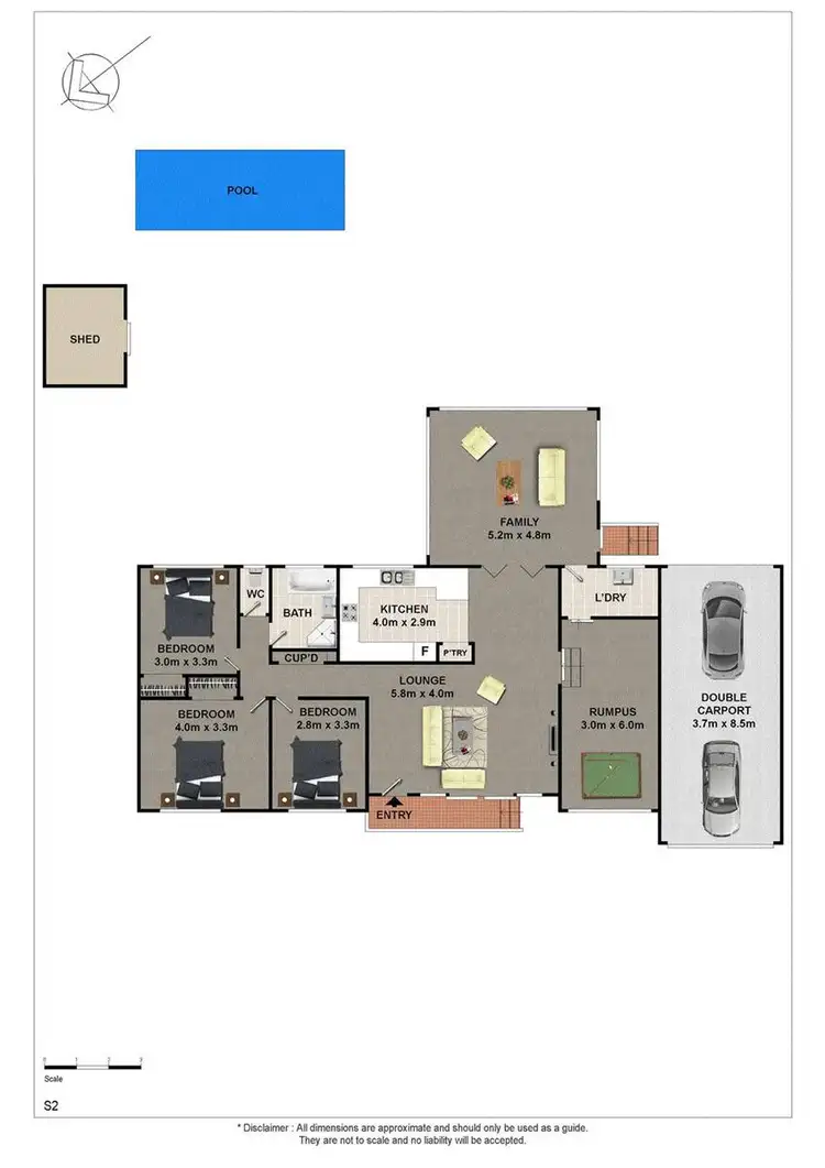 Floorplan of Homely house listing, Address available on request