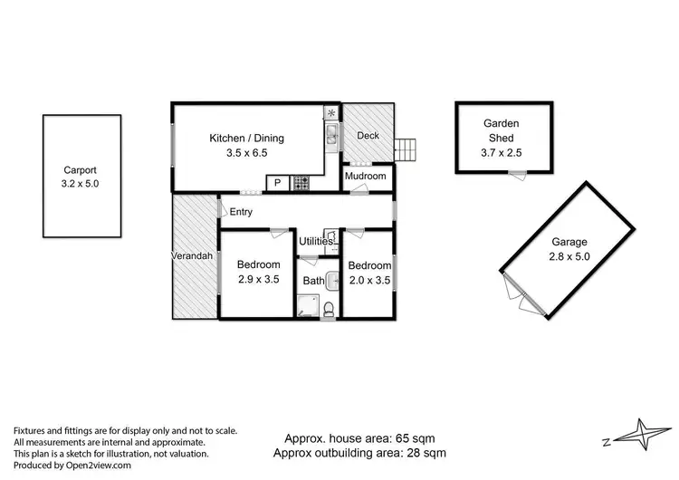Floorplan of Homely house listing, 6845 Huon Highway, Dover TAS 7117