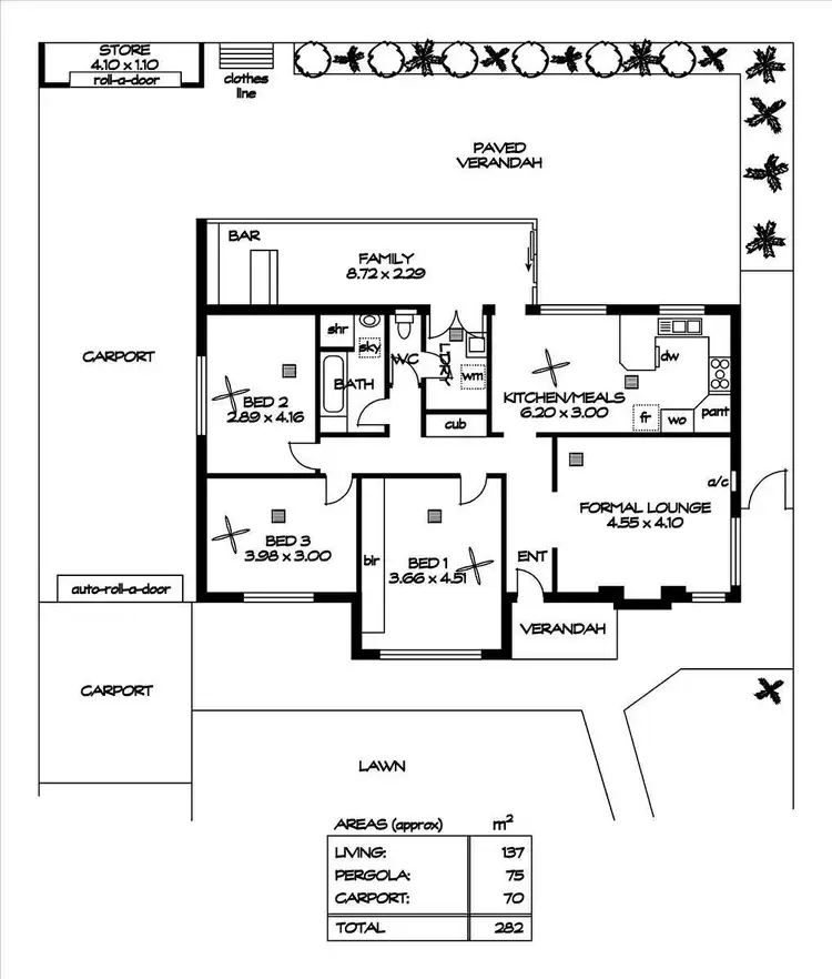 Floorplan of Homely house listing, 47 Loader Street, Glynde SA 5070