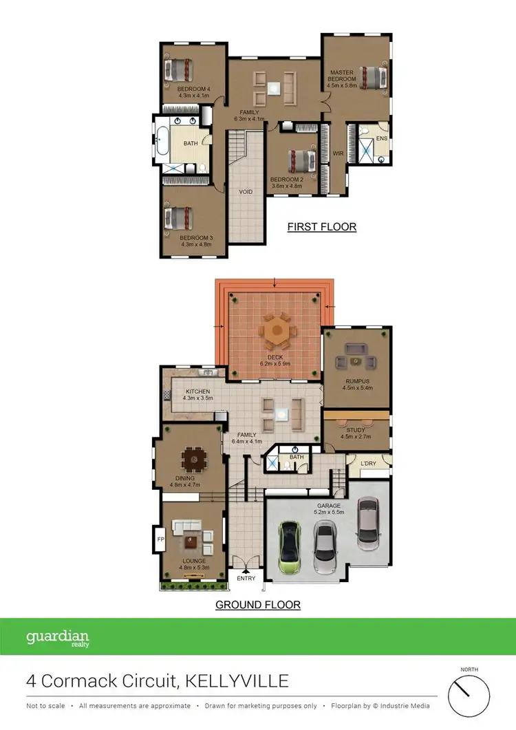 Floorplan of Homely house listing, 4 Cormack Circuit, Kellyville NSW 2155