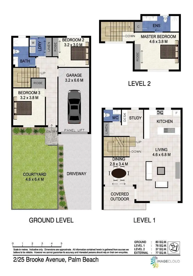 Floorplan of Homely unit listing, 2/25 Brooke Avenue, Palm Beach QLD 4221