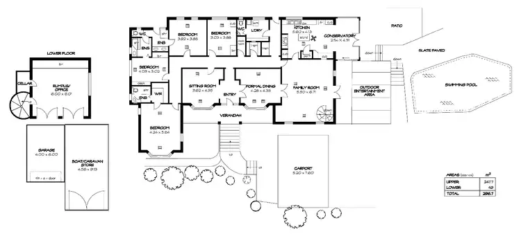Floorplan of Homely house listing, 38 Mill Terrace, Eden Hills SA 5050