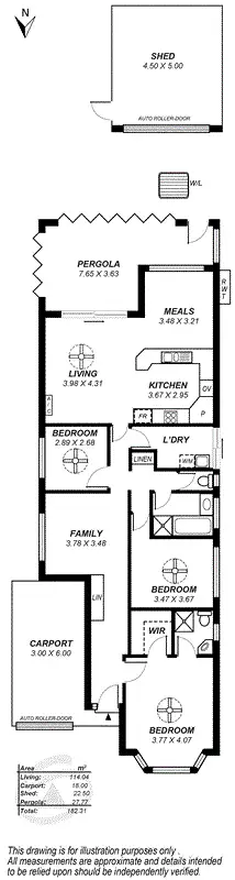 Floorplan of Homely house listing, 56 Zanker Drive, Mount Barker SA 5251