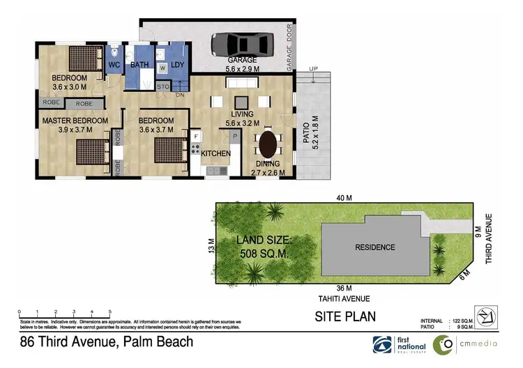 Floorplan of Homely house listing, 86 Third Avenue, Palm Beach QLD 4221