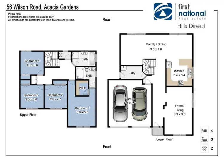 Floorplan of Homely house listing, 56 Wilson Road, Acacia Gardens NSW 2763