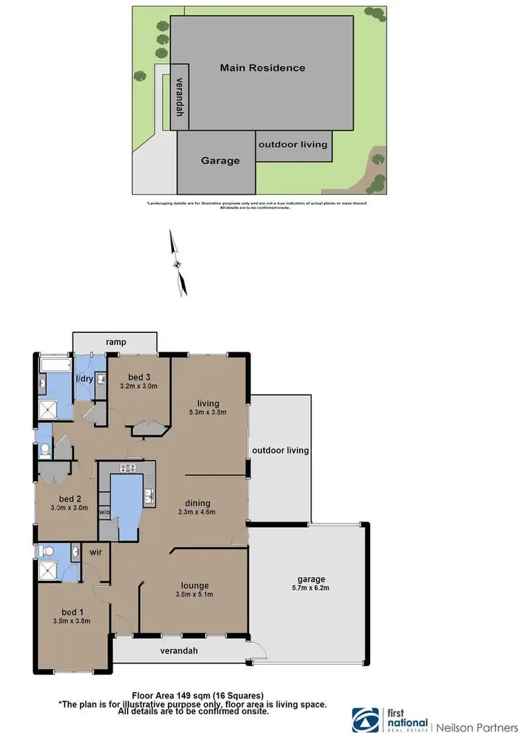 Floorplan of Homely house listing, 9 Garden Court, Berwick VIC 3806